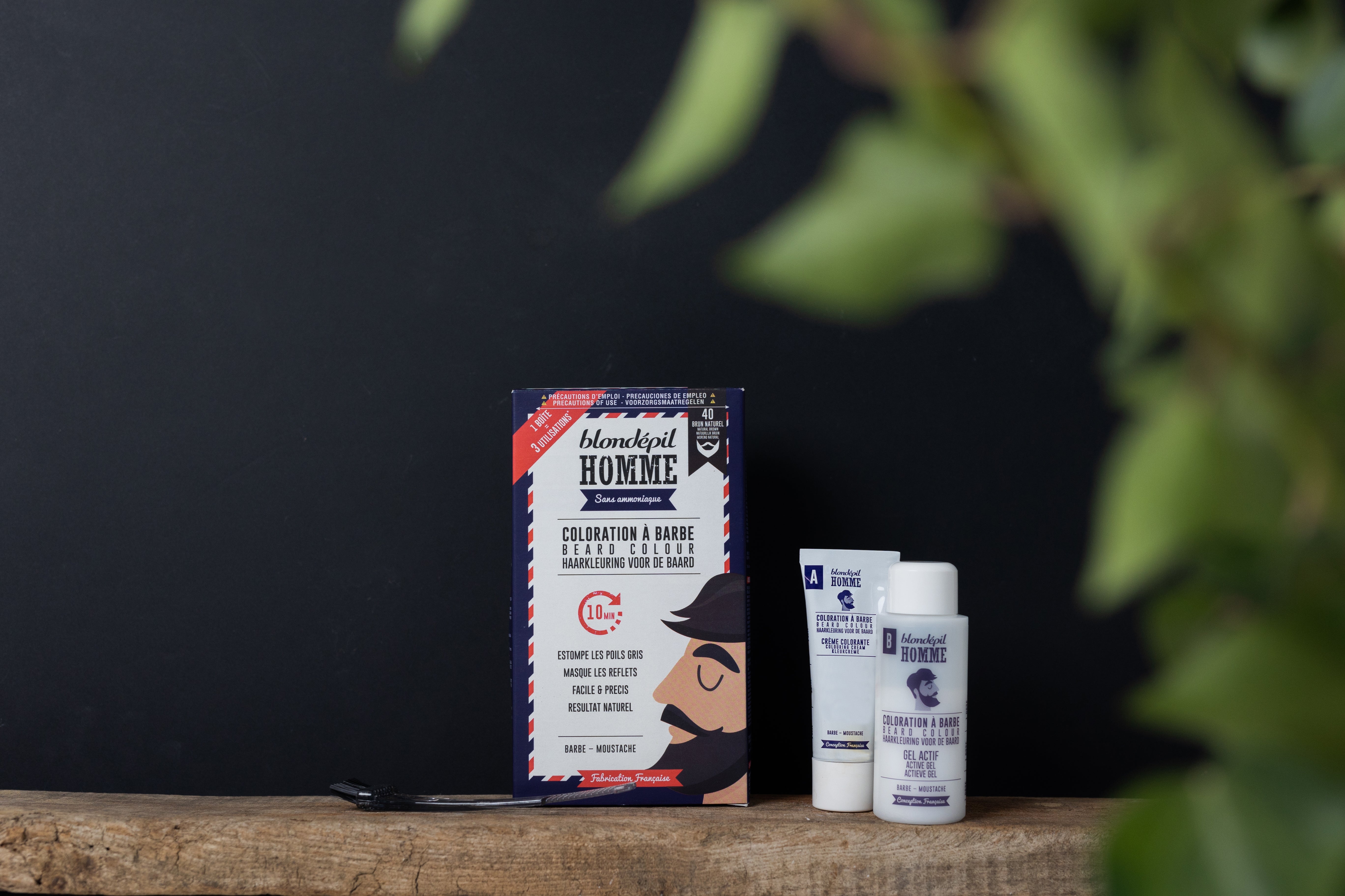 Lot 5 colorations Brun Naturel n°40