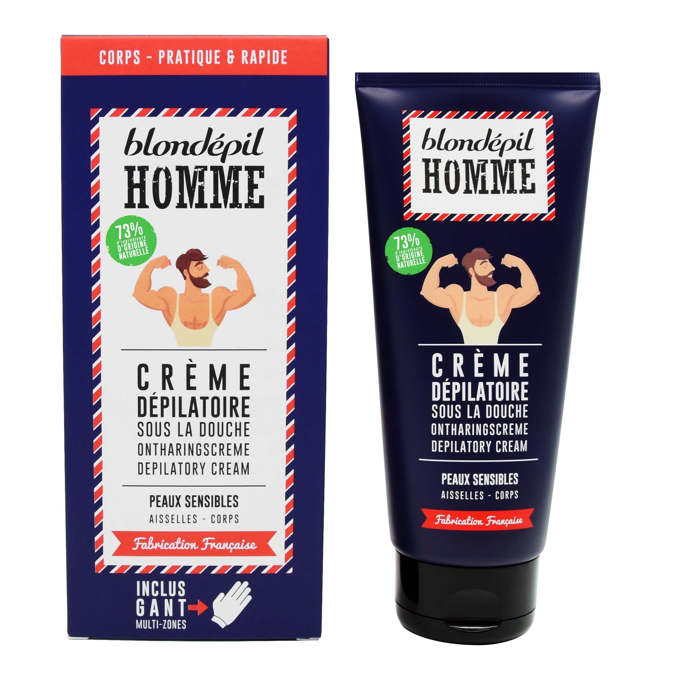 Crème Dépilatoire Corps Aisselles