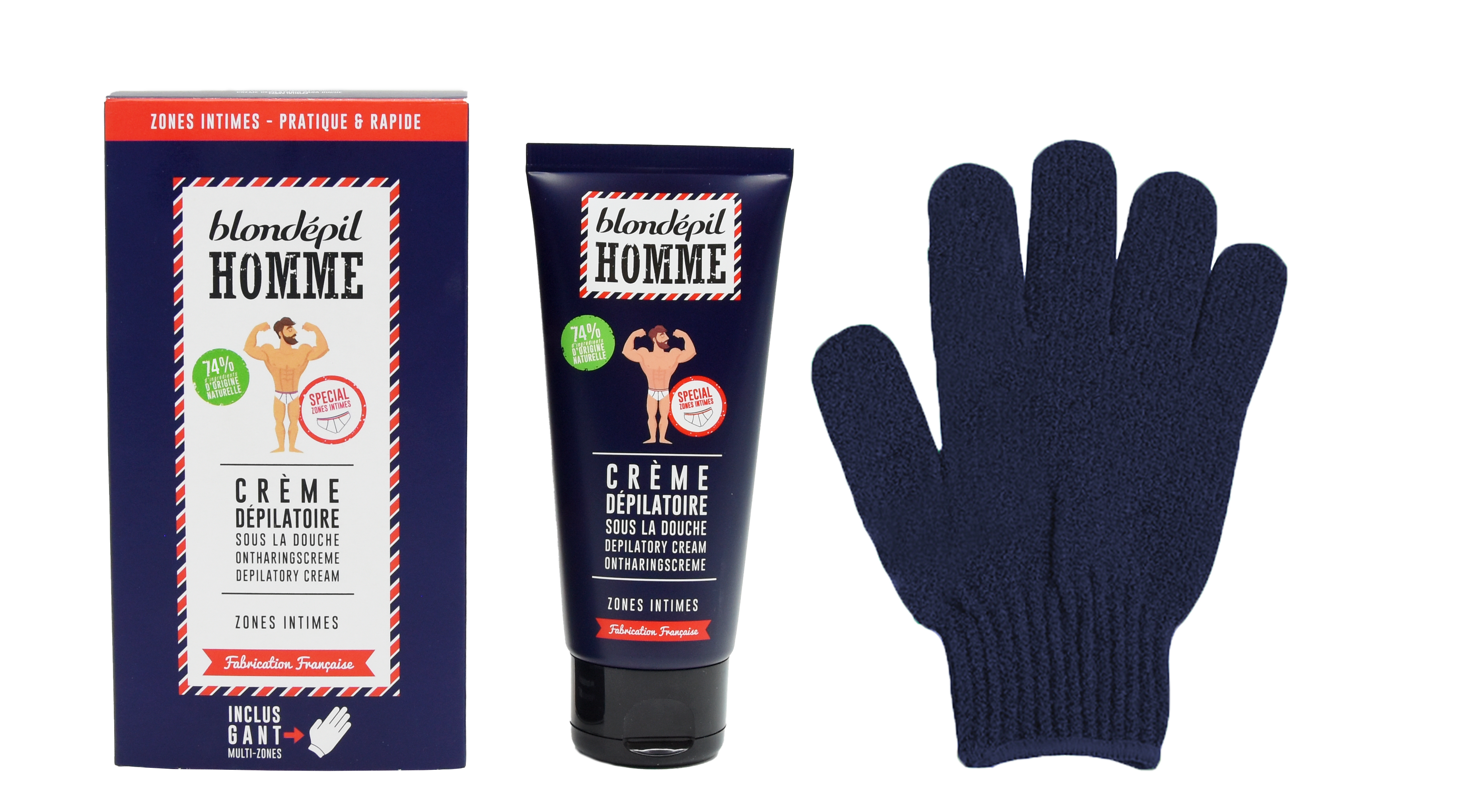 Lot 5 Crèmes Dépilatoires Zone Intime