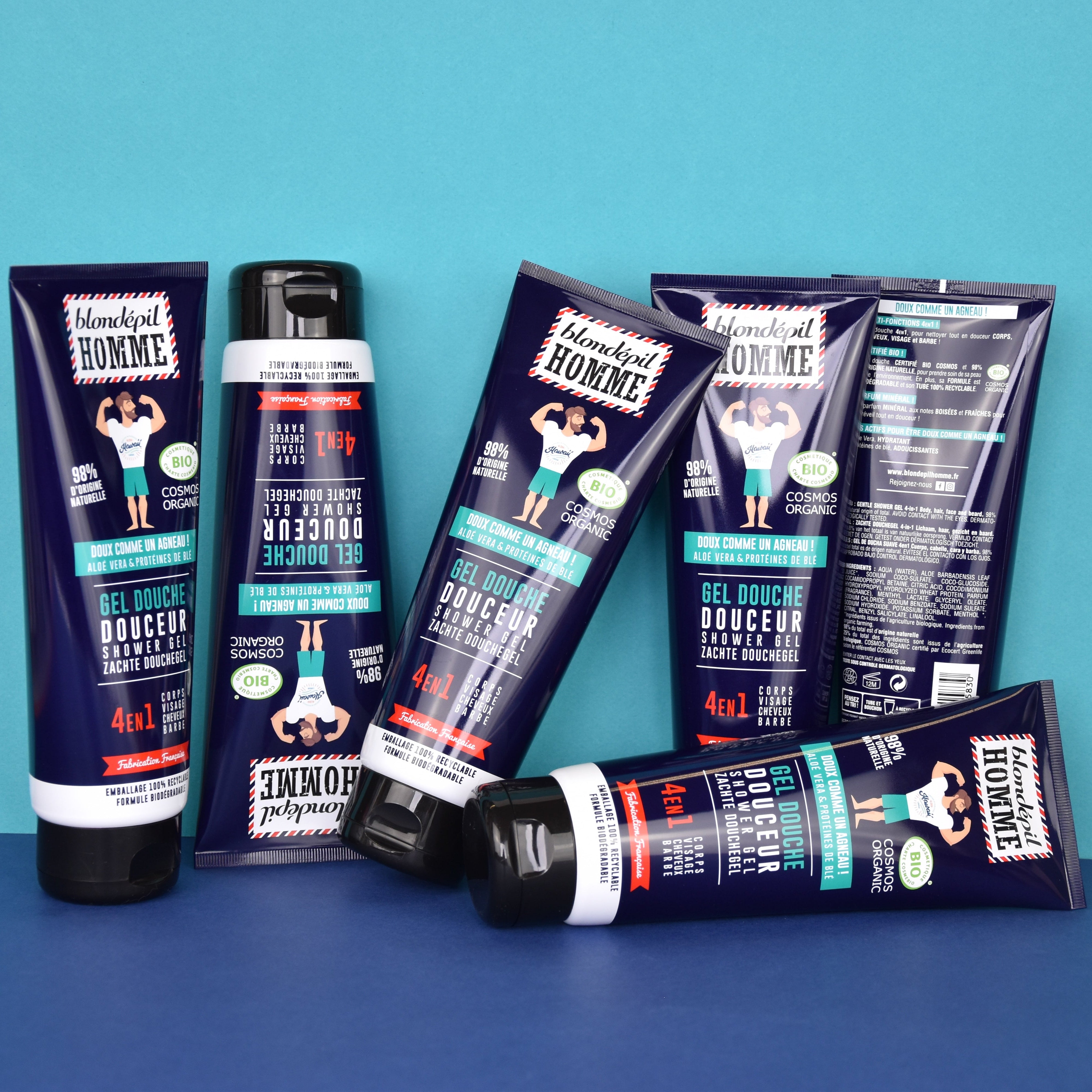 Lot 3 gels douche Douceur