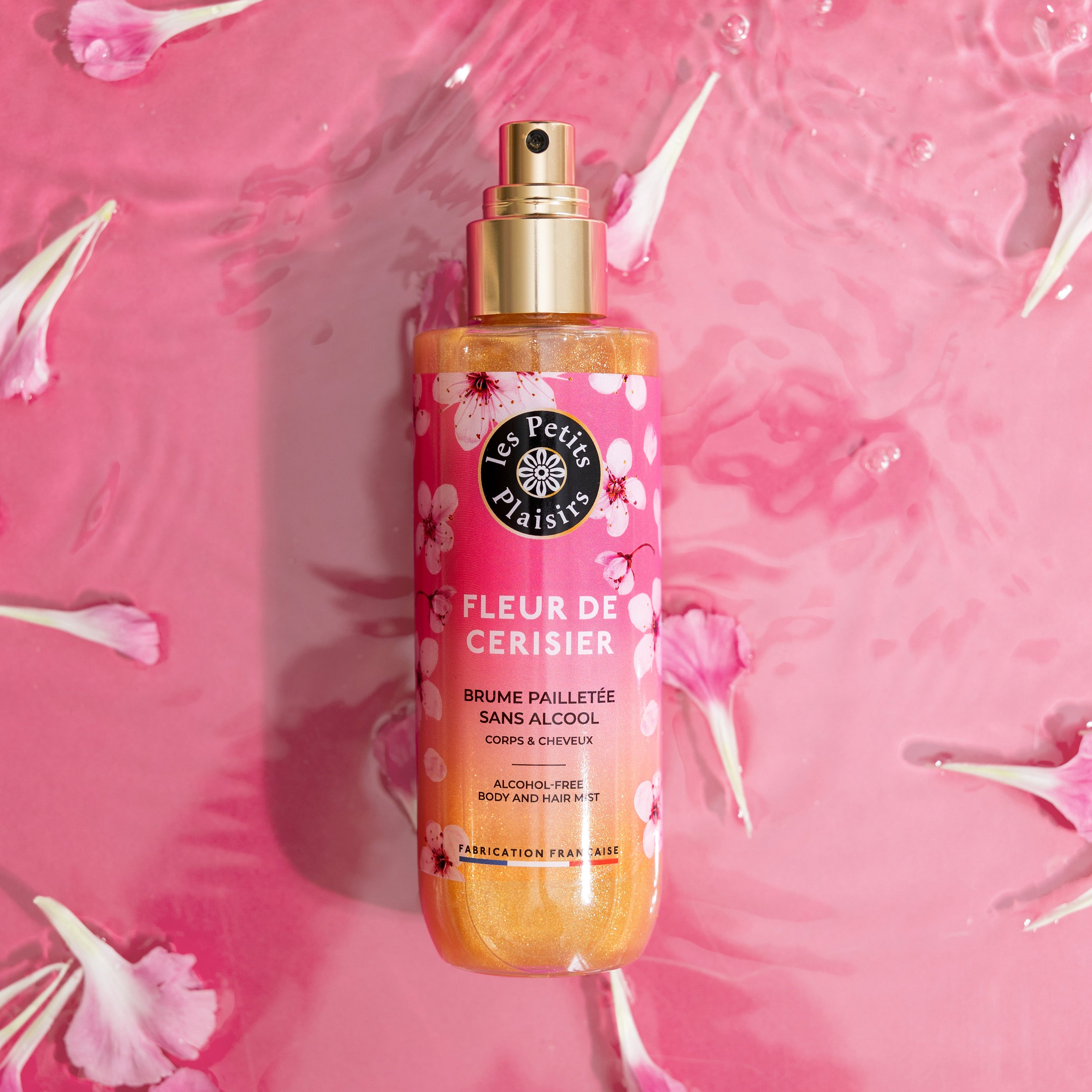 Brume Pailletée Fleur de Cerisier