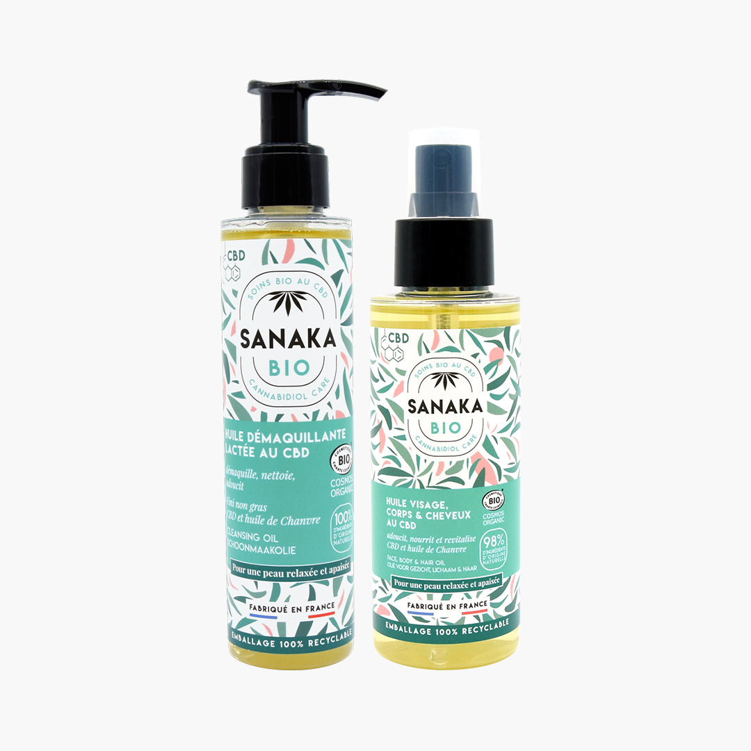 Lot Huiles de Soin Sanaka Bio