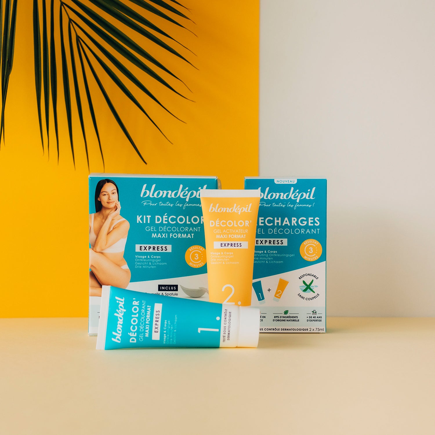 Lot décolorant express maxi + 2 recharges express