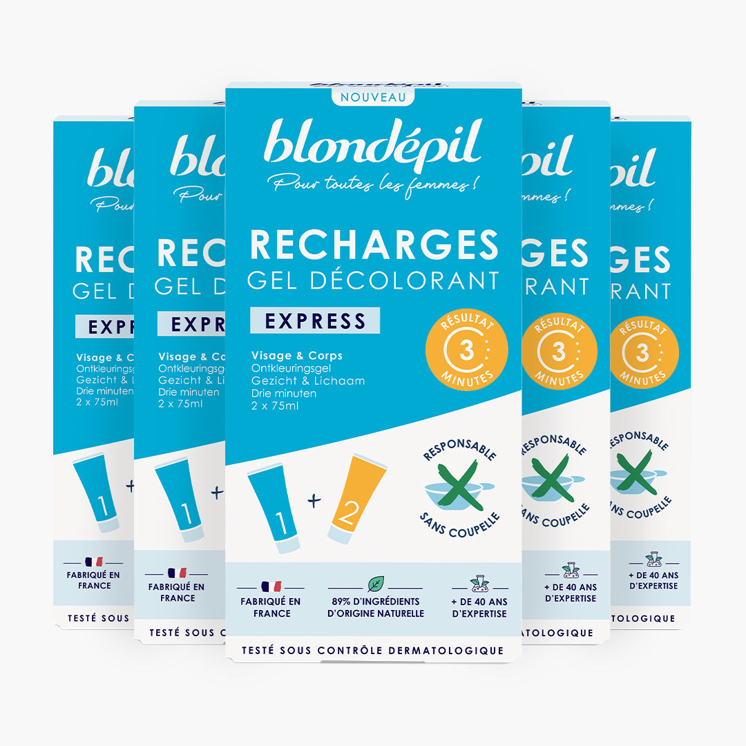 Lot de 5 recharges décolor express