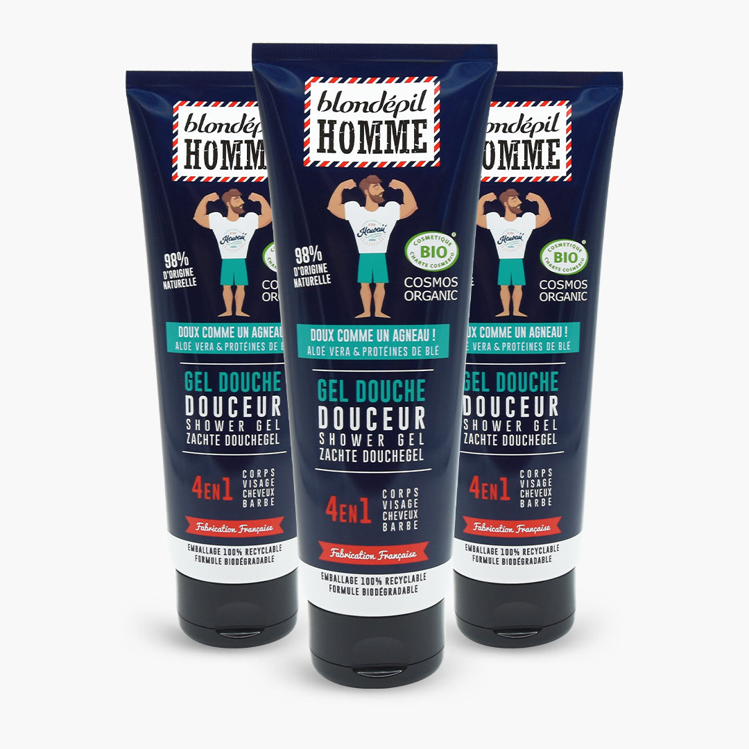 Lot 3 gels douche Douceur