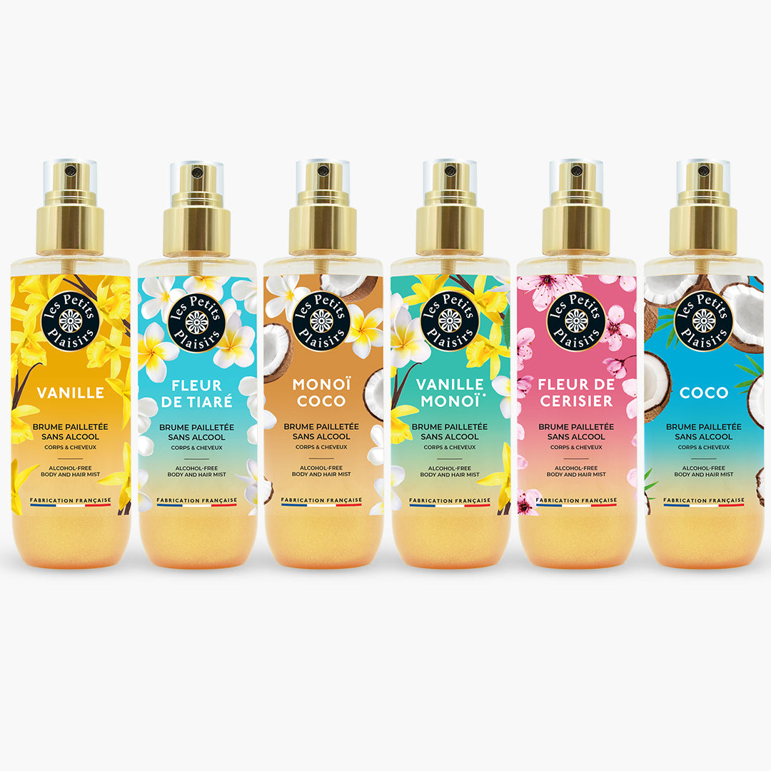 Lot 6 Brumes Pailletées