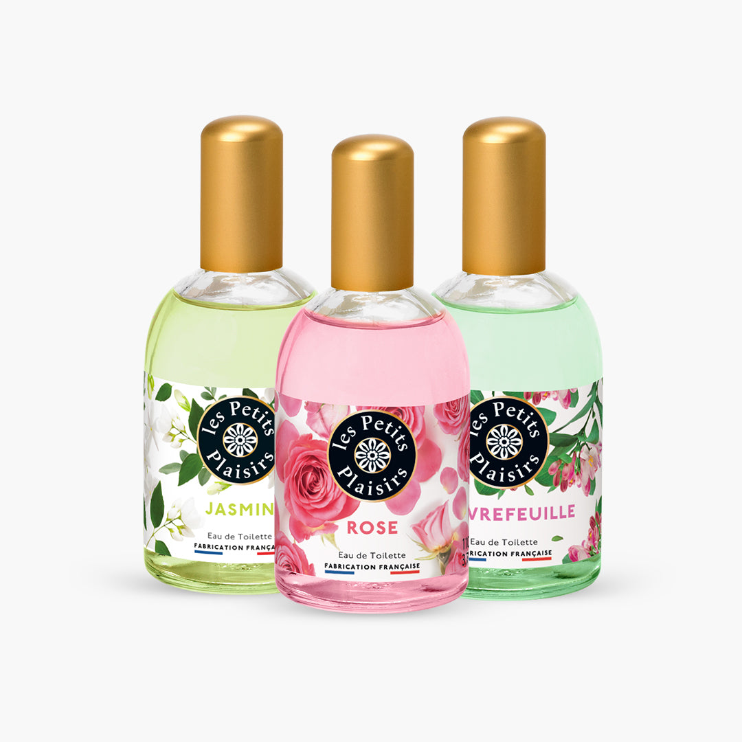 Lot 3 Eaux de Toilette Florales