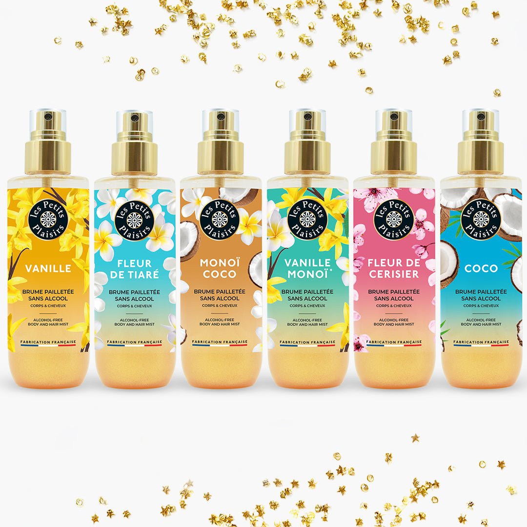 Lot 6 Brumes Pailletées