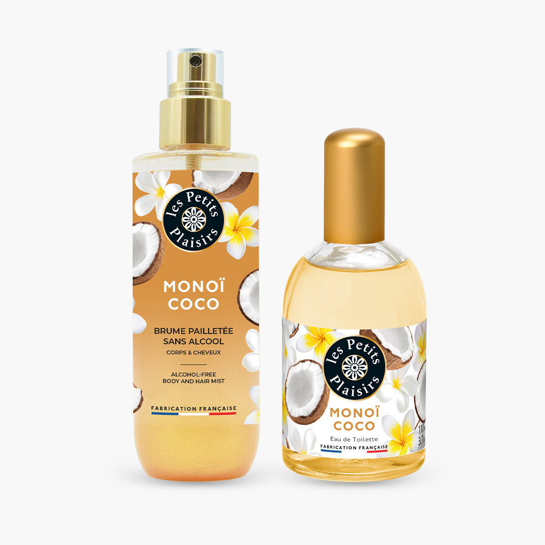 Duo brume et eau de toilette Monoï Coco