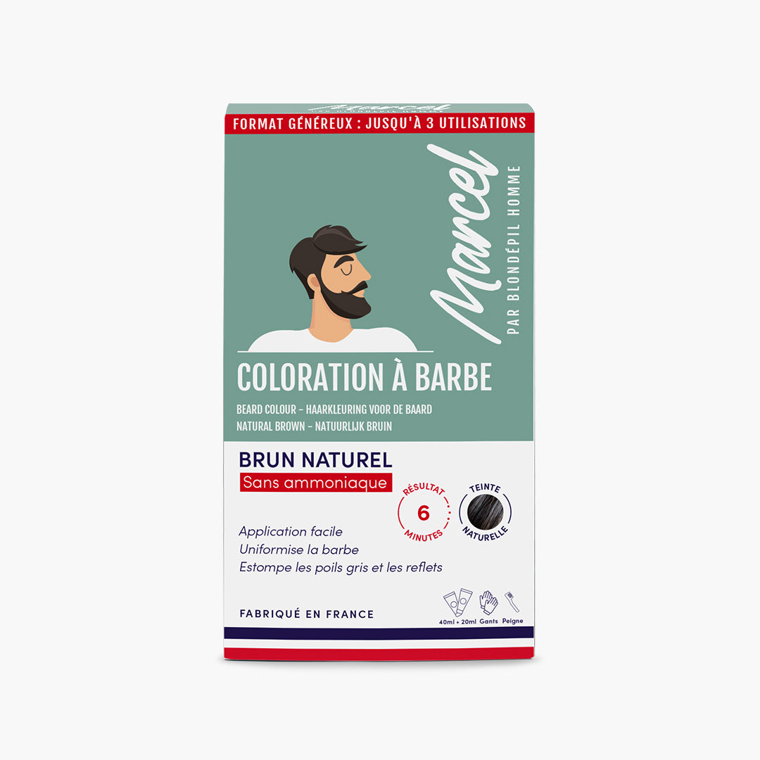 Coloration à Barbe Brun Naturel