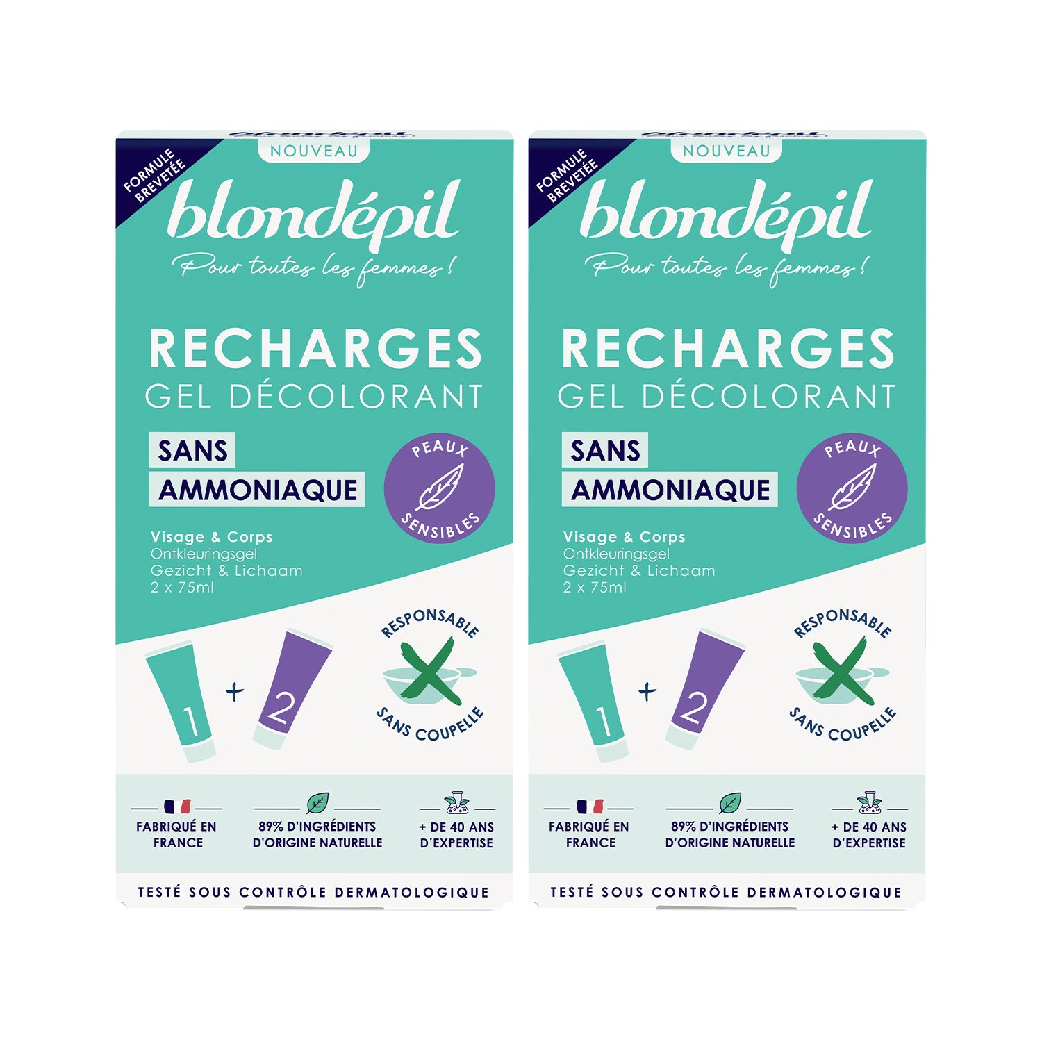 Recharge Decolor'sans Ammoniaque -  Gel Décolorant