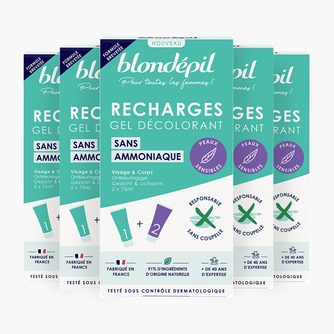 Lot de 5 Recharges Décolor sans Ammoniaque