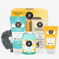 Coffret Beauté Les Petits Plaisirs - 5 Produits (Eau De Toilette, Gel Douche...) - Parfum Fleur D'Oranger - Neuf
