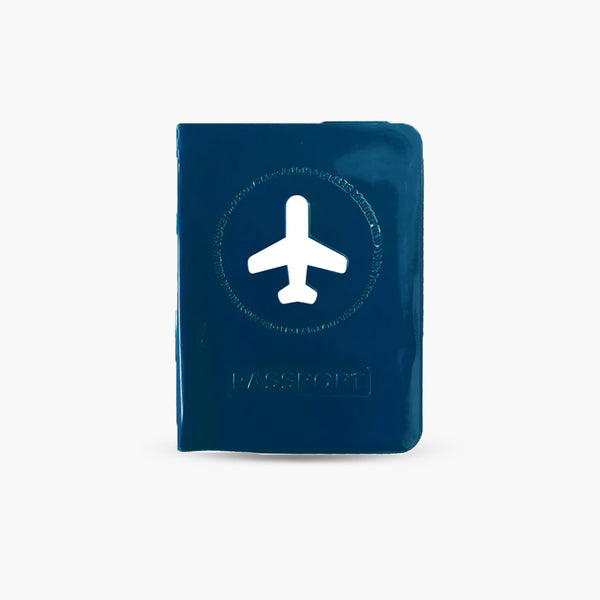 Protège passeport bleu