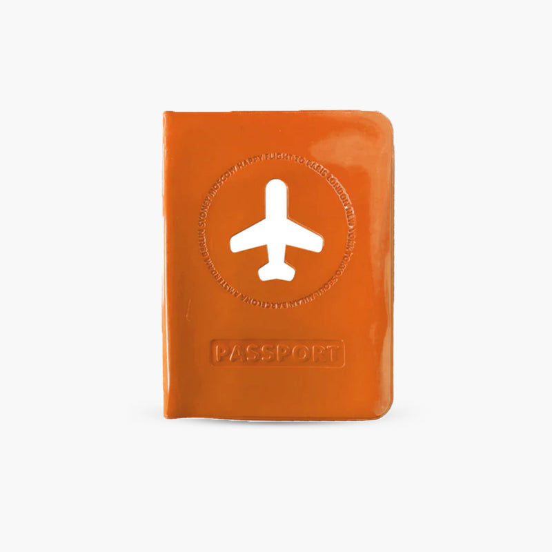 Protège passeport Orange