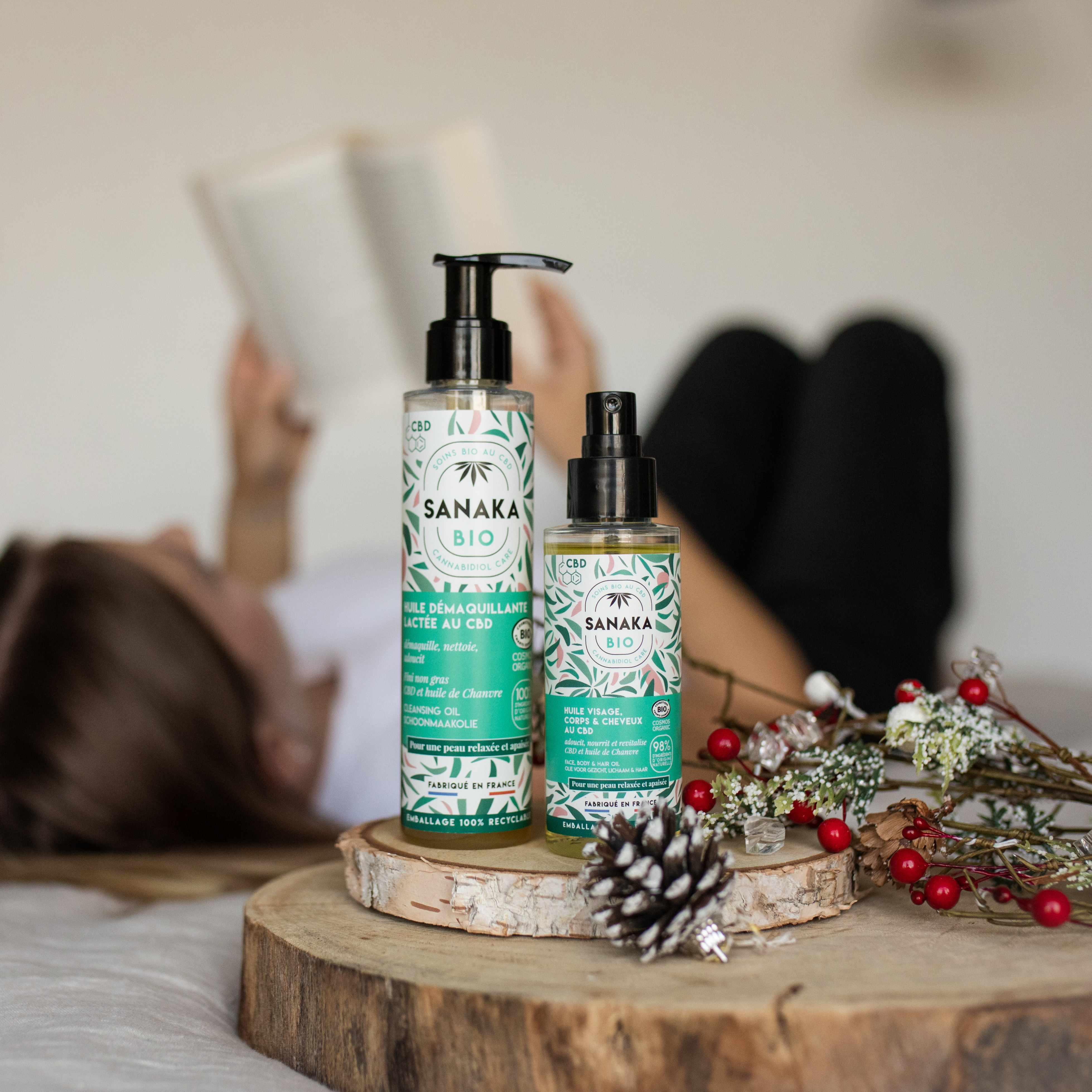 Lot Huiles de Soin Sanaka Bio