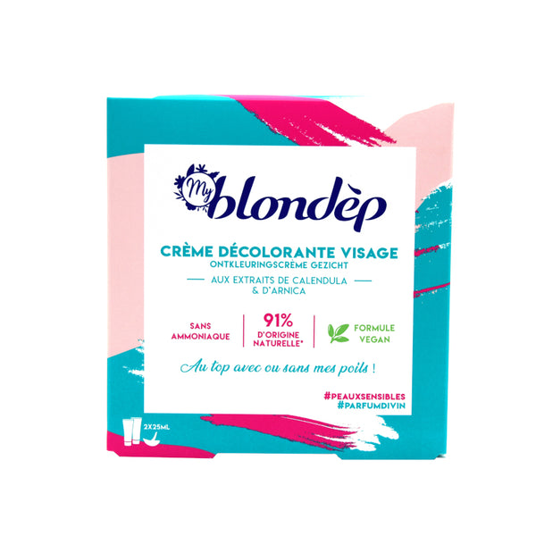 Crème décolorante visage