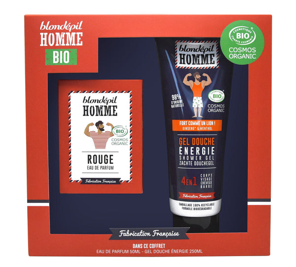 Kit Eau de parfum ROUGE BIO Blondépil Homme